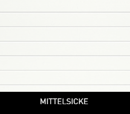 Mittelsicke, M-Sicke